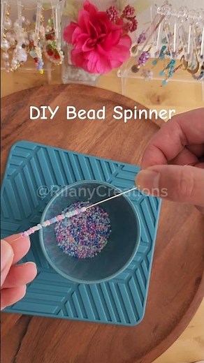 DIY Bead Spinner #diybeadspinner #jewelrymaking #jewelrytutorial