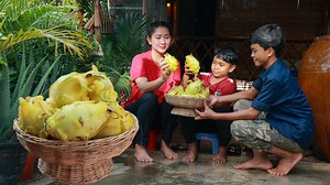 23K views · 1.6K reactions | Bring dragon fruit home and cook yummy fish | Cooking With Sros | Facebook