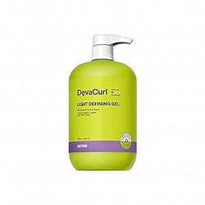 DevaCurl Light Defining Gel Soft Hold Non-Crunch Styler | Non-Flaking Formula | Brings Natural Texture | All Curl Types