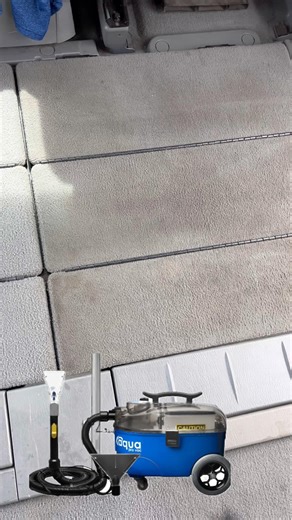 AQUA PRO VAC EXTRACTOR 🧐 BEFORE AND AFTER #pov #asmr #car #relaxing #cleaning #diy #detailing #pet