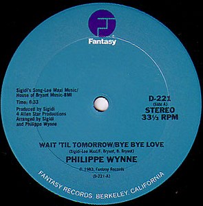 Philippe Wynne - Wait 'Til Tomorrow / Bye Bye Love