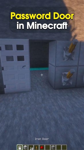 Minecraft Password Door 🔥