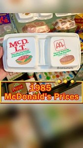 McDonald's prices in 1985. #nostalgia #childhoodmemories #90s #2000s #usa #mcdonalds | Nostalgia 90's