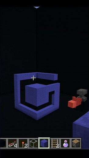 GameCube startup in Minecraft (meme)