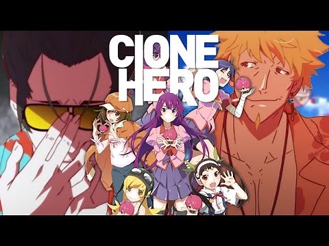 Clone Hero Anime Setlist - Monogatari Series (All opening & all endings)