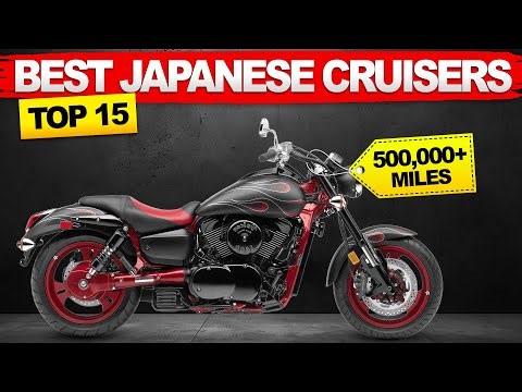 Top 15 Japanese Cruiser Motorcycles That Last Forever!