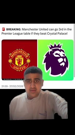 Manchester United Aims for 3rd Place After Aston Villa Loss