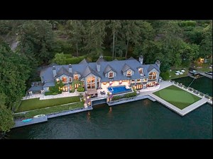 Luxurious mega mansion in Oregon for $ 11,500,000. House tour.