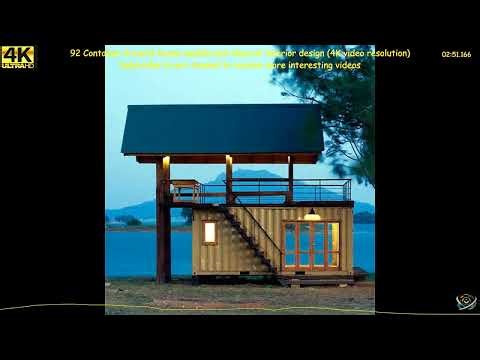 🏠 92 Container & Metal House Models | Interior Design Ideas in Stunning 4K