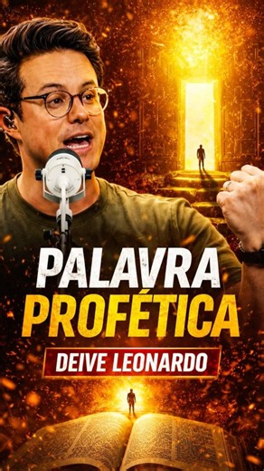 🔥 DEUS TEM UMA PALAVRA PROFÉTICA PARA VOCÊ HOJE | DEIVE LEONARDO