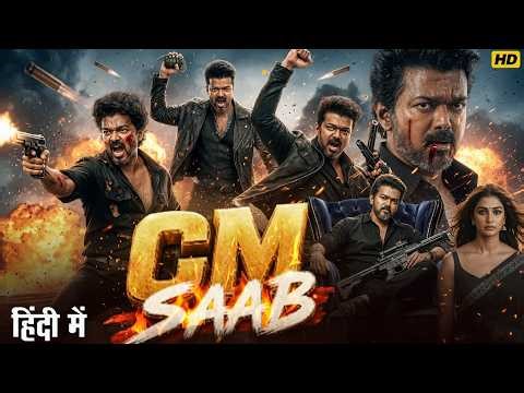 CM SAAB - Full Movie Hindi Dubbed | Thalapathy Vijay | Pooja Hegade | New South Movie 2026