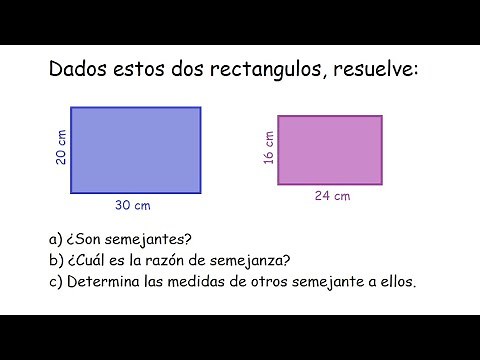 Problema de semejanza de rectángulos