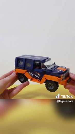 LEGO Cars Designed for Earthquake and Flood Survival