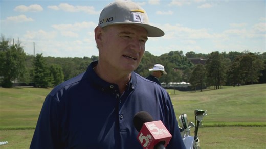 Ernie Els bring enviable swing to Stifel Charity Classic