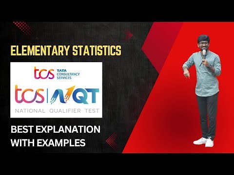 ELEMENTARY STATISTICS | TCS NQT 2024