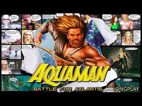 Aquaman: Battle for Atlantis (Gamecube) FULL GAME longplay