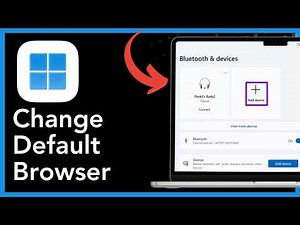 How to change the default browser in windows 11