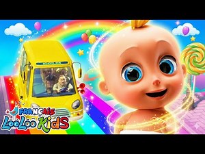 Les roues de l’autobus - Chansons Pour Les Petits - Comptines Bébé - LooLoo Kids Français