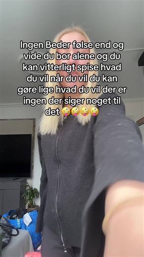 Alene hjemme: Friheden til at spise hvad du vil
