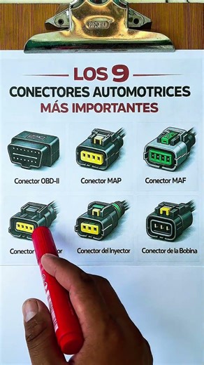Top 9 conectores automotriz 💯🔥 #mechanic #automobile #mecanica #taller #automotriz