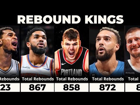 NBA WEEK 24 – Top 50 Rebound Leaders (RPG & Total Rebounds)