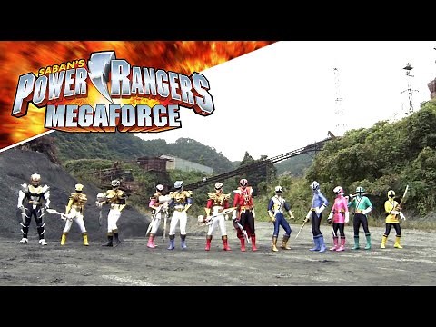 Power Rangers Megaforce and Samurai Team-Up | Alternate Edit