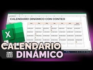 How to Create a Smart Calendar in Excel with an Amazing Formula! Step by Step!
