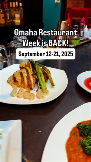 Omaha Restaurant Week is happening September 12–21, 2025! 🍽 During Omaha’s 10 Tastiest Days, you can enjoy mouthwatering three-course meals at 50 of Omaha’s top restaurants. Whether you’re craving a classic or ready to try something new, there’s a dining experience waiting for you. Even better? A portion of proceeds benefits Food Bank for the Heartland, so you’re dining for a cause. Make your reservations now and let the feasting begin: https://www.visitomaha.com/restaurantweek/ | Visit Omaha
