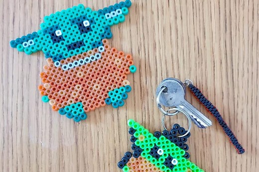 Ce bébé Yoda en perles à repasser va vous épater !