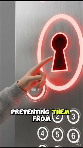 The Secret Elevator Mode You Never Knew Existed 🤫 #us #usa #howitworks #3danimation #shorts