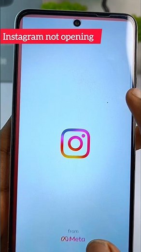 Instagram not opening || how to fix not opening problem in Instagram