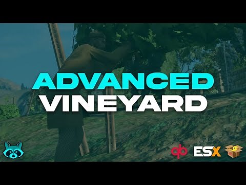 [FREE] Advanced Vineyard | ESX/QBX/QB | StevoScripts