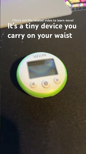 This is called the Wii Fit U Fit Meter! #nintendo #wiifit #gaming #retrogaming #wii #viral #wiiu #ds