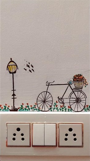 #switchboardart #switchboardpainting #pinterest #roomdecor #roommakeover #creative #art #shorts