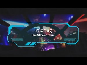 Piloting the Millennium Falcon at Disneyland! | Smugglers Run FULL Cockpit POV