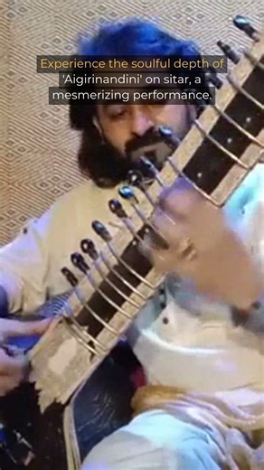 Aigirinandini on Sitar – Saji Suren's Mesmerizing Classical Performance