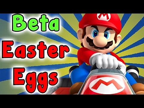Mario Kart Wii - Beta SECRETS And EASTER EGGS