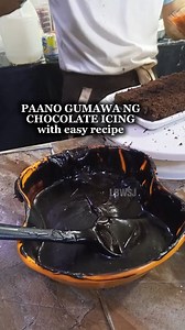 608K views · 4.5K reactions | ito na ang napakasimpleng paraan kung paano gumawa ng chocolate icing na may kasamang recipe pwede palaman, ganache o pang coating | Learn Baking with S&J | Facebook