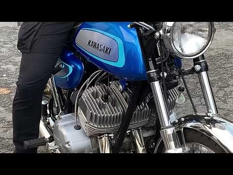Kawasaki 500 H1 Mach III - Paris Salon Moto Légende 2019