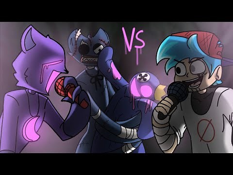 //THE SLEEPING INFECTION// Catnap vs Boyfriend - Doors and Rainbow Friends (multiverse animation)