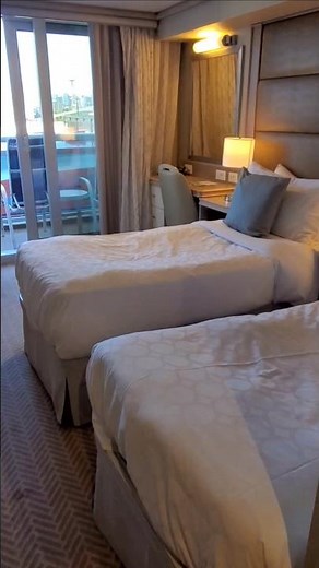 Discovery Princess Obstructed View Balcony Room #shorts #travelshorts #cruise #discoveryprincess