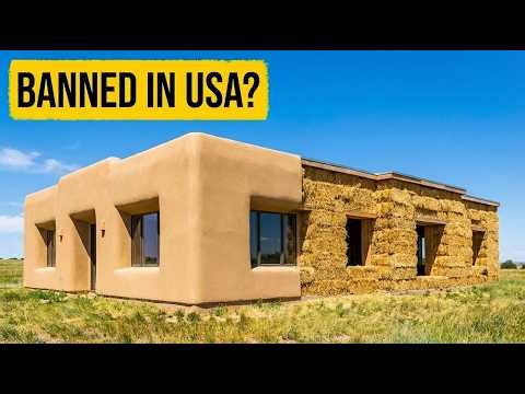 This "Straw" House Is Fireproof and Costs $0 to Heat. Why Is It Banned