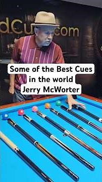 Some of the best cues in the world by Jerry McWorter Dec. 2025