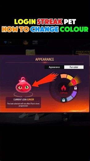 How to Change Login Streak Pet Color in Free Fire