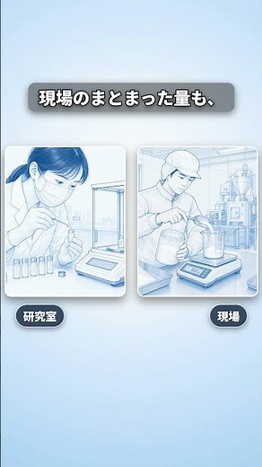 10mgから100gまで、これ一台で。粉体計量ゼロバランサー #Shorts