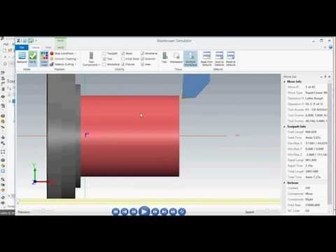 MASTERCAM TUTO N°002 (Tournage)