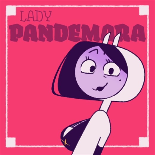 pennysketch on Instagram: "📯 Lo, meet Pandemara, a character featured in upcoming shorts! 📯 More to come… #characterbio #demongirl #exorcism #medieval #indieanimation"
