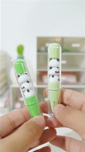 Build your own panda DIY pen 🧩