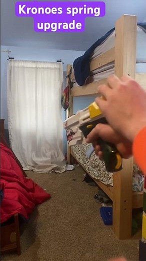 Massive power increase ‼️⁉️‼️⁉️NERF KRONOES #nerf #nerfgun #toys #nerfblaster #modding #nerfstrike