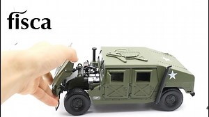 Watch 1/18 Scale Metal Military Model Car on Amazon Live